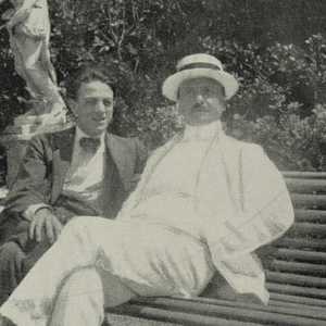 Primo Conti e Tommaso Marinetti 1918 - Primo Conti